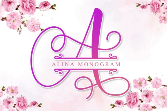 Alina Monogram Font: Elevate Your Campaigns with Charm
