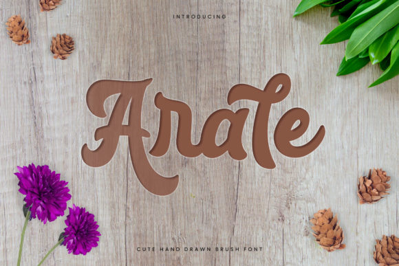 Arale: A Versatile Script Handwritten Font for Elegant Campaigns
