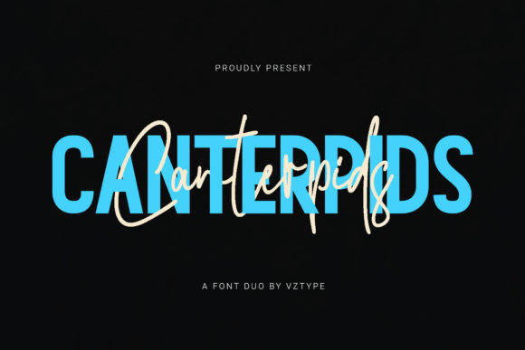 Canterpids Font Duo: Elevate Your Brand with Elegant Typography