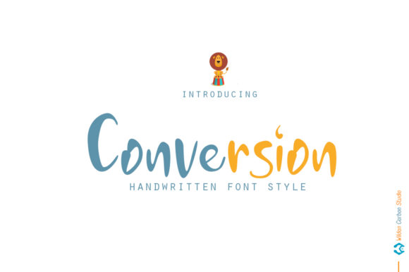 Conversion: A Quirky Handwritten Font for Eye-Catching Campaigns