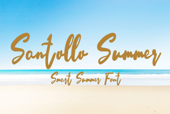 Discover Santollo Summer: A Versatile Handwritten Font