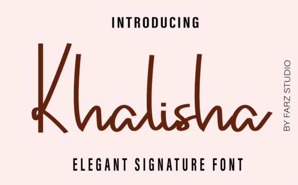 Discover the Charm of Khalisha: A Sweet and Friendly Font