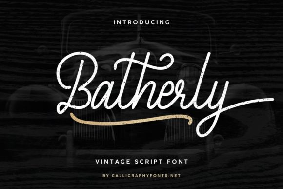 Discover the Elegance of Batherly Font