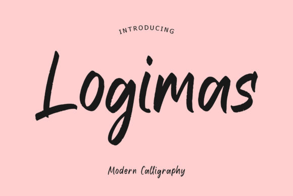Discover the Elegance of Logimas: A Handwritten Script Font
