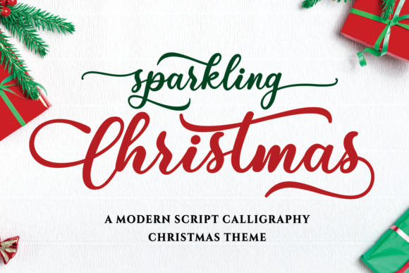 Elevate Your Brand with Sparkling Christmas Font