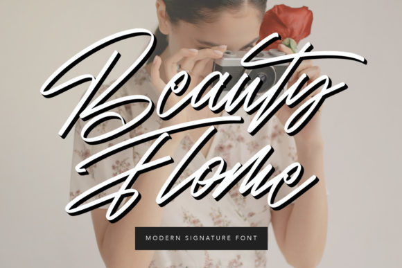 Enhance Your Brand with Beauty Flome Font