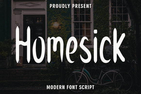 Enhance Your Brand with Homesick: A Sweet and Bold Handwritten Font