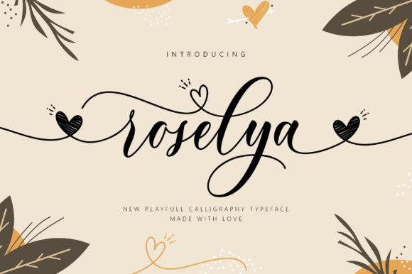 Enhance Your Brand with Roselya Script Font
