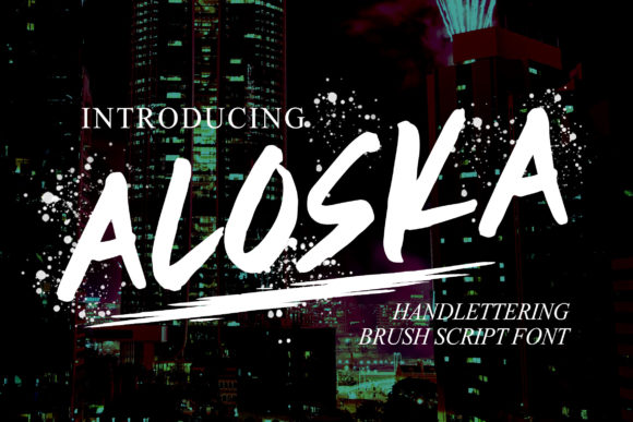 Enhance Your Campaigns with Aloska: The Versatile Handwritten Font