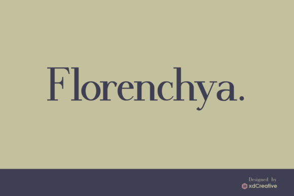 Florenchya: The Perfect Serif Font for Editorial Design
