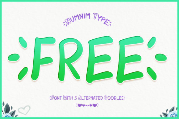 Free: A Whimsical and Modern Display Font for Editorial Design