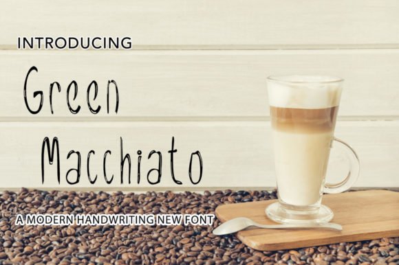 Green Macchiato: The Perfect Font for Engaging Campaigns