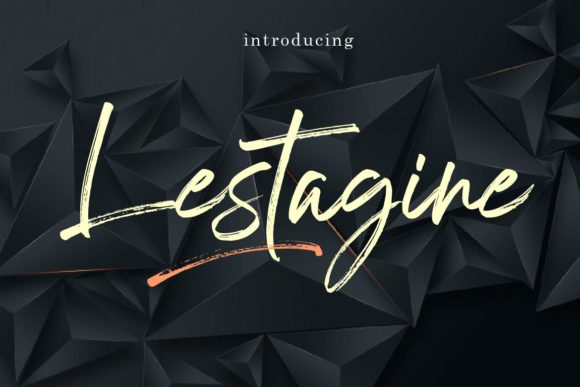 Lestagine: A Beautiful Handwritten Font for Web Design