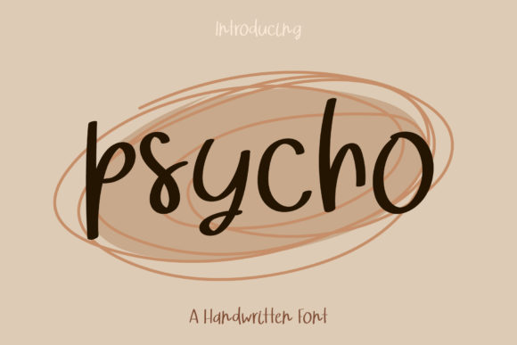 Psycho: A Handwritten Font for Elegant Web Design