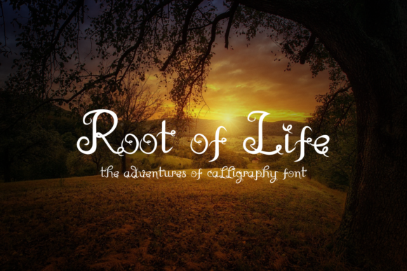 Root of Life: A Delicate Script Handwritten Font for Creative Campaigns