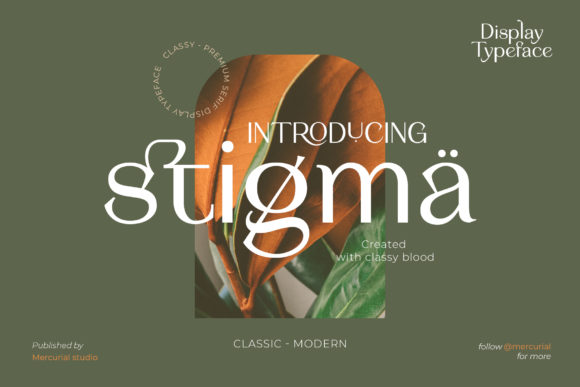 Stigma Font: A Cool and Trendy Typeface for Creative Projects