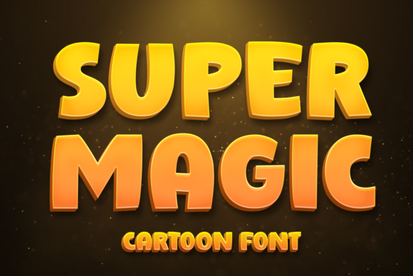Super Magic: A Playful Font for Creative Makers