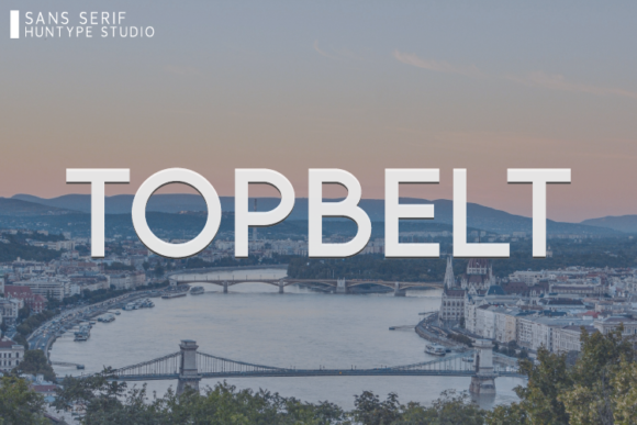 Topbelt: The Perfect Sans Serif Font for Your Brand