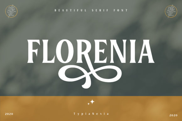 Transform Your Brand with Florenia: A Bold and Simple Serif Font