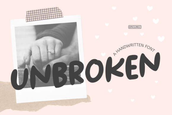 Unbroken: A Bold Script Handwritten Font for Makers