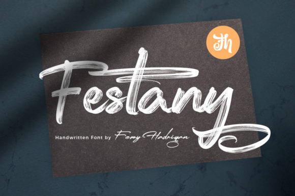Unlock Creativity with Festany: A Sweet and Friendly Handwritten Font