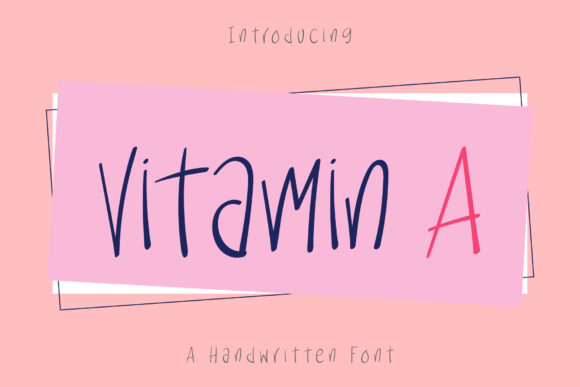 Vitamin a: A Beautiful Script Font for Polished Branding